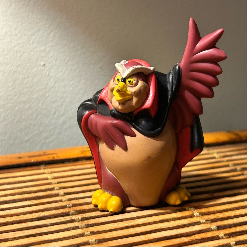 1992 Rock-a-Doodle Grand Duke of Owl Figurine